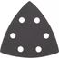 3-1/2" 180 Grit Triangle Sandpaper (Pack of 6) , 49-25-2180