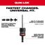 5 Piece 3/8" QUIK LOK Arbor Set