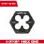 9/16" -12 NC 1-7/16" Hex Threading Die, 49-57-5365