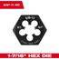 5/8" -11 NC 1-7/16" Hex Threading Die, 49-57-5369