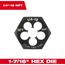 1/4" -18 NPT 1-7/16" Hex Threading Die, 49-57-5391
