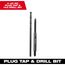 4-40 NC Straight Flute Plug Tap & #43 Drill Bit, 49-57-5508