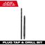 6-32 NC Straight Flute Plug Tap & #36 Drill Bit, 49-57-5515