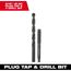 5/16" -18 NC Straight Flute Plug Tap & F Drill Bit, 49-57-5542