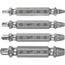 4 Piece M2 Steel Screw Extractor Set, 49-57-9001