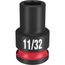 SHOCKWAVE Impact Duty 3/8" Drive 11/32" Standard 6 Point Socket, 49-66-6103