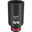 SHOCKWAVE Impact Duty 3/8" Drive 15/16" Deep 6 Point Socket, 49-66-6128