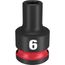 SHOCKWAVE Impact Duty 3/8" Drive 6MM Standard 6 Point Socket, 49-66-6130