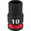 SHOCKWAVE Impact Duty 3/8" Drive 10MM Standard 6 Point Socket, 49-66-6134