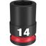 SHOCKWAVE Impact Duty 3/8" Drive 14MM Standard 6 Point Socket, 49-66-6138