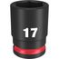 SHOCKWAVE Impact Duty 3/8" Drive 17MM Standard 6 Point Socket, 49-66-6141
