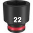 SHOCKWAVE Impact Duty 3/8" Drive 22MM Standard 6 Point Socket, 49-66-6145