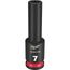 SHOCKWAVE Impact Duty 3/8" Drive 7MM Deep 6 Point Socket, 49-66-6149