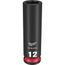 SHOCKWAVE Impact Duty 3/8" Drive 12MM Deep 6 Point Socket, 49-66-6154
