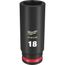 SHOCKWAVE Impact Duty 3/8" Drive 18MM Deep 6 Point Socket, 49-66-6160