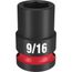 SHOCKWAVE Impact Duty 1/2" Drive 9/16" Standard 6 Point Socket, 49-66-6203