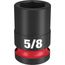 SHOCKWAVE Impact Duty 1/2" Drive 5/8" Standard 6 Point Socket, 49-66-6204