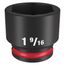 SHOCKWAVE Impact Duty 1/2" Drive 1-9/16" Standard 6 Point Socket, 49-66-6219