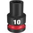 SHOCKWAVE Impact Duty 1/2" Drive 10MM Standard 6 Point Socket, 49-66-6242