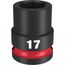 SHOCKWAVE Impact Duty 1/2" Drive 17MM Standard 6 Point Socket, 49-66-6249