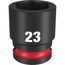 SHOCKWAVE Impact Duty 1/2" Drive 23MM Standard 6 Point Socket, 49-66-6255