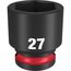 SHOCKWAVE Impact Duty 1/2" Drive 27MM Standard 6 Point Socket, 49-66-6259
