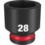 SHOCKWAVE Impact Duty 1/2" Drive 28MM Standard 6 Point Socket, 49-66-6260