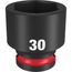 SHOCKWAVE Impact Duty 1/2" Drive 30MM Standard 6 Point Socket, 49-66-6262