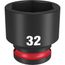 SHOCKWAVE Impact Duty 1/2" Drive 32MM Standard 6 Point Socket, 49-66-6264