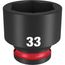 SHOCKWAVE Impact Duty 1/2" Drive 33MM Standard 6 Point Socket, 49-66-6265