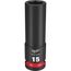 SHOCKWAVE Impact Duty 1/2" Drive 15MM Deep 6 Point Socket, 49-66-6276