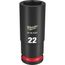 SHOCKWAVE Impact Duty 1/2" Drive 22MM Deep 6 Point Socket, 49-66-6283