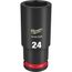 SHOCKWAVE Impact Duty 1/2" Drive 24MM Deep 6 Point Socket, 49-66-6285
