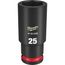 SHOCKWAVE Impact Duty 1/2" Drive 25mm Deep 6 Point Socket, 49-66-6286