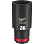 SHOCKWAVE Impact Duty 1/2" Drive 26MM Deep 6 Point Socket, 49-66-6287