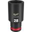 SHOCKWAVE Impact Duty 1/2" Drive 28MM Deep 6 Point Socket, 49-66-6289