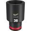 SHOCKWAVE Impact Duty 1/2" Drive 36MM Deep 6 Point Socket, 49-66-6297