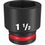 SHOCKWAVE Impact Duty 3/4" Drive 1-1/2" Standard 6 Point Socket, 49-66-6315