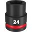 SHOCKWAVE Impact Duty 3/4" Drive 24MM Standard 6 Point Socket, 49-66-6362