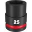 SHOCKWAVE Impact Duty 3/4" Drive 25mm Standard 6 Point Socket, 49-66-6363
