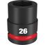 SHOCKWAVE Impact Duty 3/4" Drive 26MM Standard 6 Point Socket, 49-66-6364