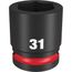 SHOCKWAVE Impact Duty 3/4" Drive 31MM Standard 6 Point Socket, 49-66-6369