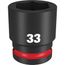 SHOCKWAVE Impact Duty 3/4" Drive 33MM Standard 6 Point Socket, 49-66-6371