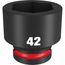 SHOCKWAVE Impact Duty 3/4" Drive 42MM Standard 6 Point Socket, 49-66-6380