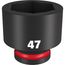 SHOCKWAVE Impact Duty 3/4" Drive 47MM Standard 6 Point Socket, 49-66-6385