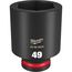 SHOCKWAVE Impact Duty 3/4" Drive 49MM Deep 6 Point Socket, 49-66-6424