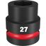 SHOCKWAVE Impact Duty 1" Drive 27MM Standard 6 Point Socket, 49-66-6592