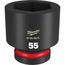SHOCKWAVE Impact Duty 1" Drive 55MM Standard 6 Point Socket, 49-66-6610