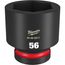 SHOCKWAVE Impact Duty 1" Drive 56MM Standard 6 Point Socket, 49-66-6611