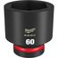 SHOCKWAVE Impact Duty 1" Drive 60MM Standard 6 Point Socket, 49-66-6613